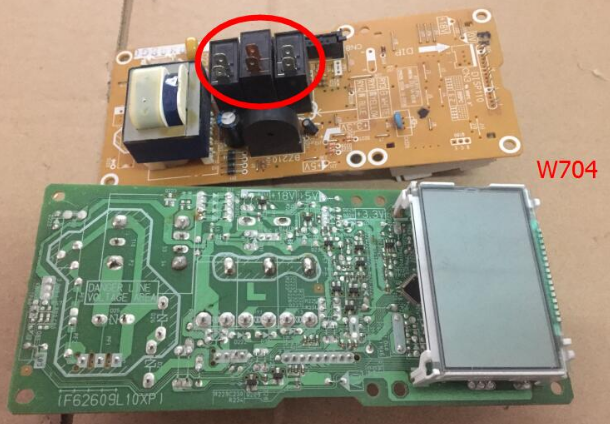 拆机微波炉NN-GF559M电脑板F62609L10XP 9L6DM S-9L1 F603L