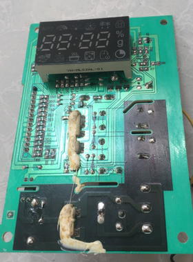 拆机格兰仕微波炉G80F23CN1L-SD电脑板MEL302-LC38