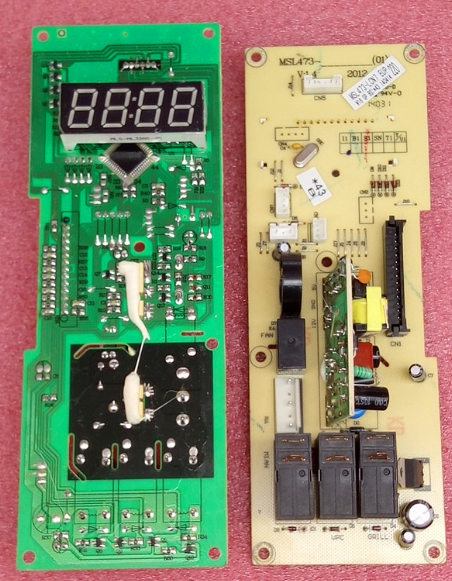 拆拆机原装格兰仕微波炉电脑板MSL473-LCE7 G70F20MN3XL-A7(C0)