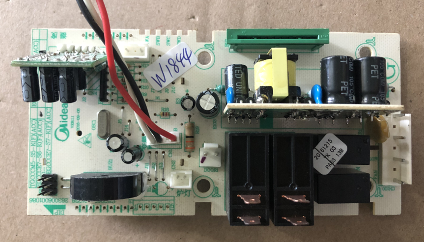 美的微波炉电脑板EGCCCE7-S6-K主板 EV923MF7-NRH X3-233A显示板