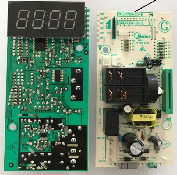 原装美的微波炉电脑主板