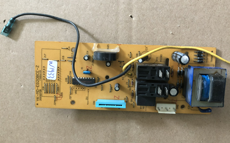 拆机美的微波炉KD23B-C 美的微波炉电脑板YK-MD-EG20BCE-Z