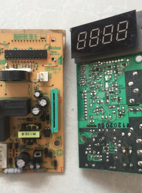 拆机美的微波炉电脑板EMXCCE4-06-K/EM720FF2-NA1 EM720KG1-PW