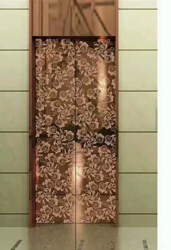 钣金定制不锈钢别墅乘客家用旧楼加装电梯轿厢门套酒店工程装饰板