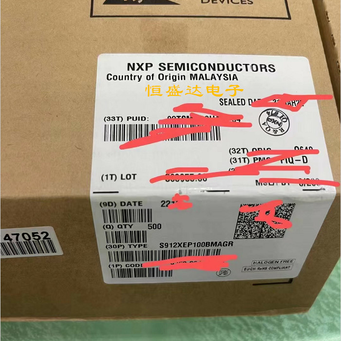 S912XEP100BMAG LQFP144 16位微控制器ICS912XEP100BMAGR全新原装