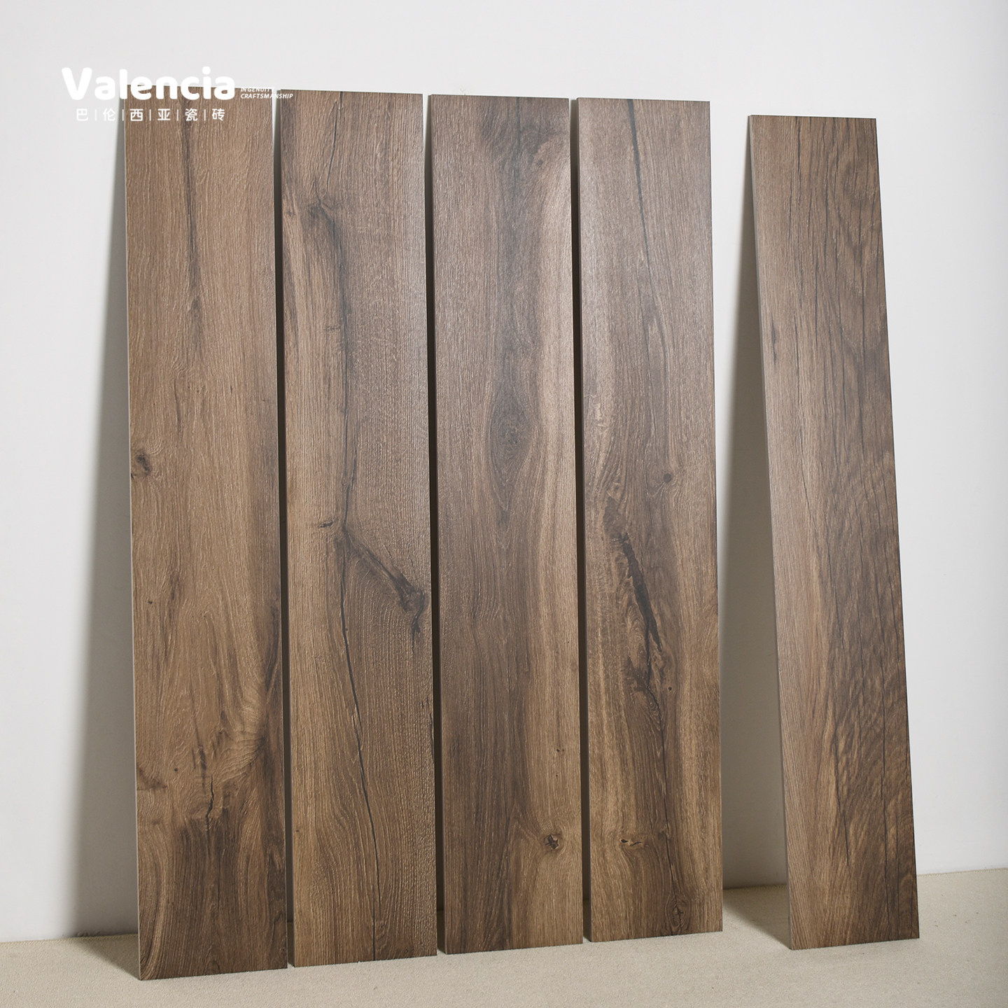 佛山全瓷胡桃色木纹砖200x1200结疤仿实木地砖客餐厅名宿防滑瓷砖