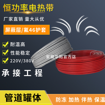 防爆恒功率电热带 双芯并联电热带 RDP2-J3电伴热带耐温205度220V