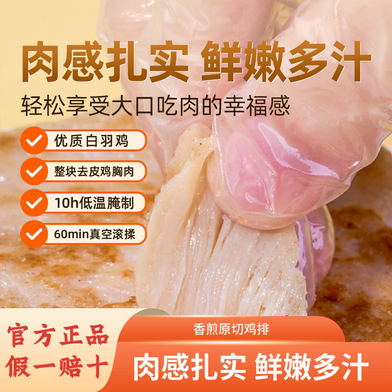 头厨香煎鸡排高蛋白低热量图片