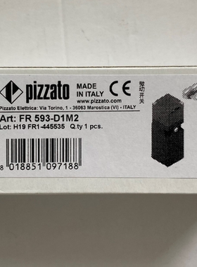 意大利PIZZATO   限位开关 FR593-D1M2