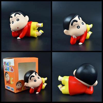 野原新之助 休闲 侧躺小新 新之思考 葛优躺 蜡笔小新 盒装手办