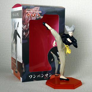 新品动漫周边一拳超人饿狼踢腿场景手办模型盒装摆件现货