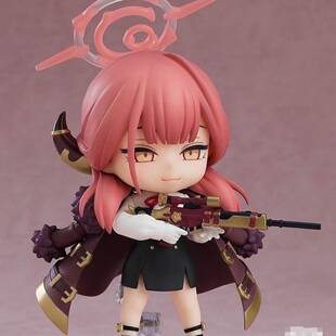 粘土人#2470 蔚蓝档案 陆八魔爱瑠 国产摆件Q版可动手办礼物盒装