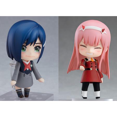 动漫玩具 GSC DARLING 队 zero two 02 莓 粘土人 可动 手办
