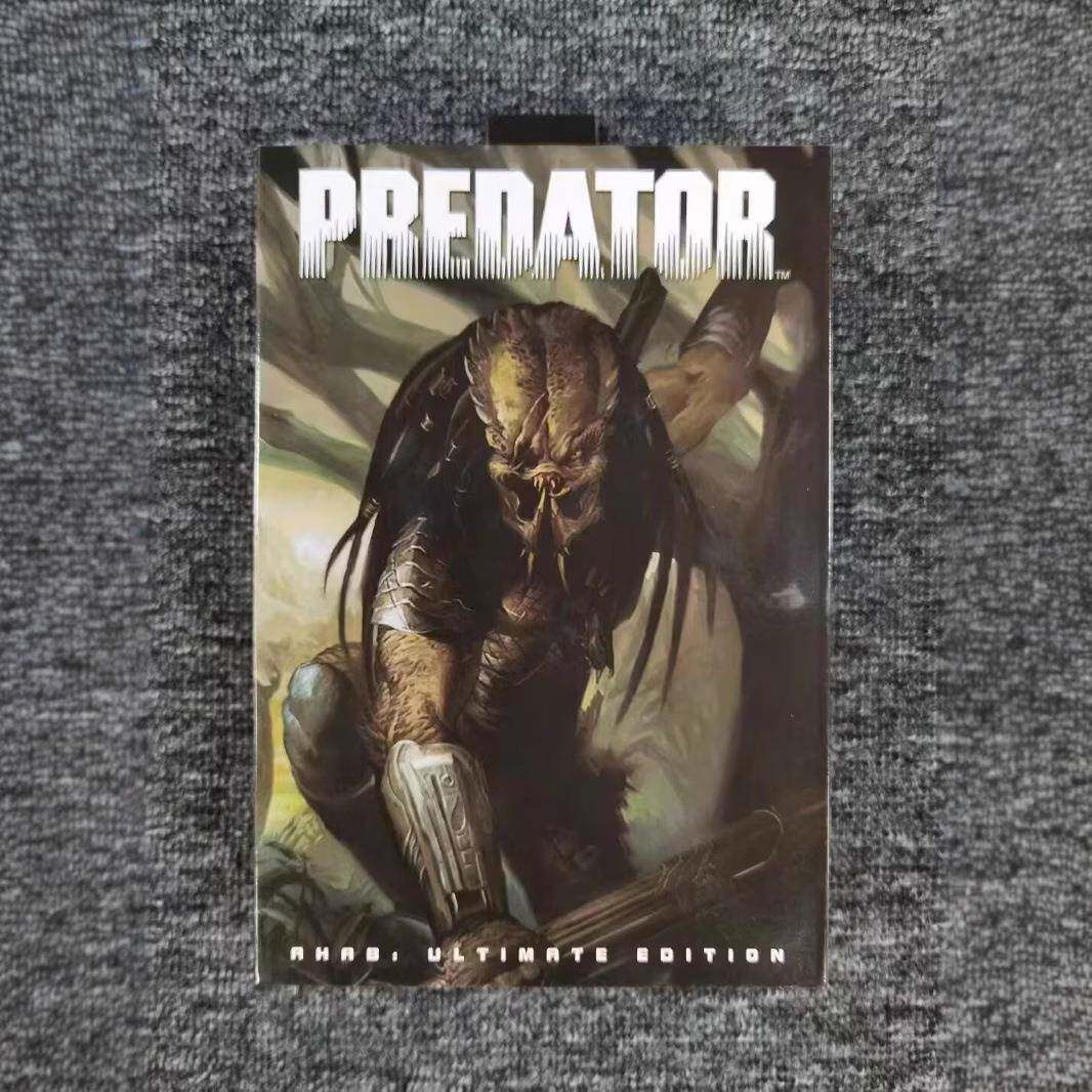 新版NECA 铁血战士 亚哈 超级版 7寸可动手办模型全新盒装现货