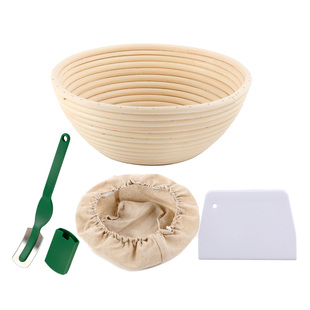 藤编欧包面包发酵篮烤箱椭圆形法棍面团发酵模具家用DIY烘焙工具