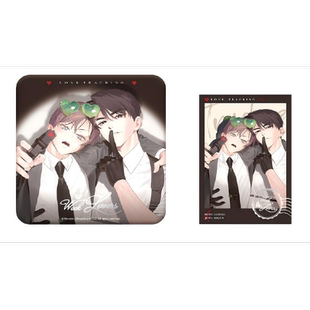 墨丘里 四周恋人学生时代系列 指尖缠绕/恋爱追踪系列 徽章色纸