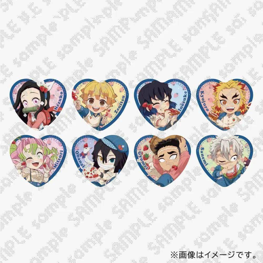 【正版官谷】鬼灭之刃 草莓庆典2025 盲盒心形马口铁徽章A&B,模玩/动漫/周边/娃圈三坑/桌游,动漫徽章/立牌,淘宝优惠券,粉丝福利购,淘宝优惠卷