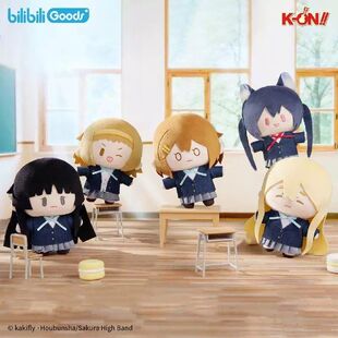 轻音少女 轻飘飘茶会time系列 cuter毛绒玩偶周边