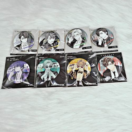 未定事件簿官周 浪漫定格/燃情悸动系列马口铁徽章 正版周边 - 封面