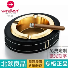Đan Mạch Vanle sáng tạo ví chống khử khử khiên NFC chống trộm bàn chải Thẻ RFID đặt thẻ hộp thẻ tự động giữ thẻ ví đựng thẻ thông minh