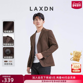 针织毛呢 莱克斯顿男装 休闲西服2024秋冬新款 婚礼商务西装 外套