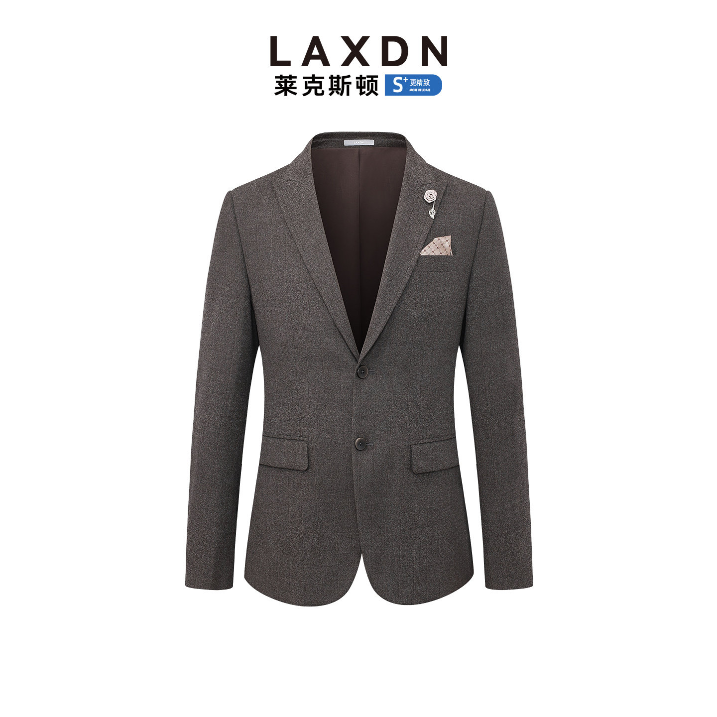 [婚庆系列]莱克斯顿商务正装西服男2025秋新款结婚新郎面试两件套