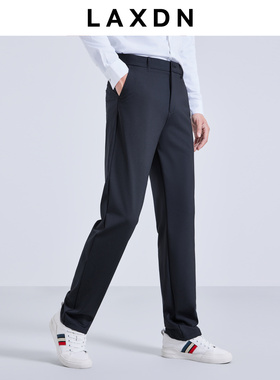 【舒弹】莱克斯顿男装直筒休闲裤2024年秋新款休闲商务弹力长裤子