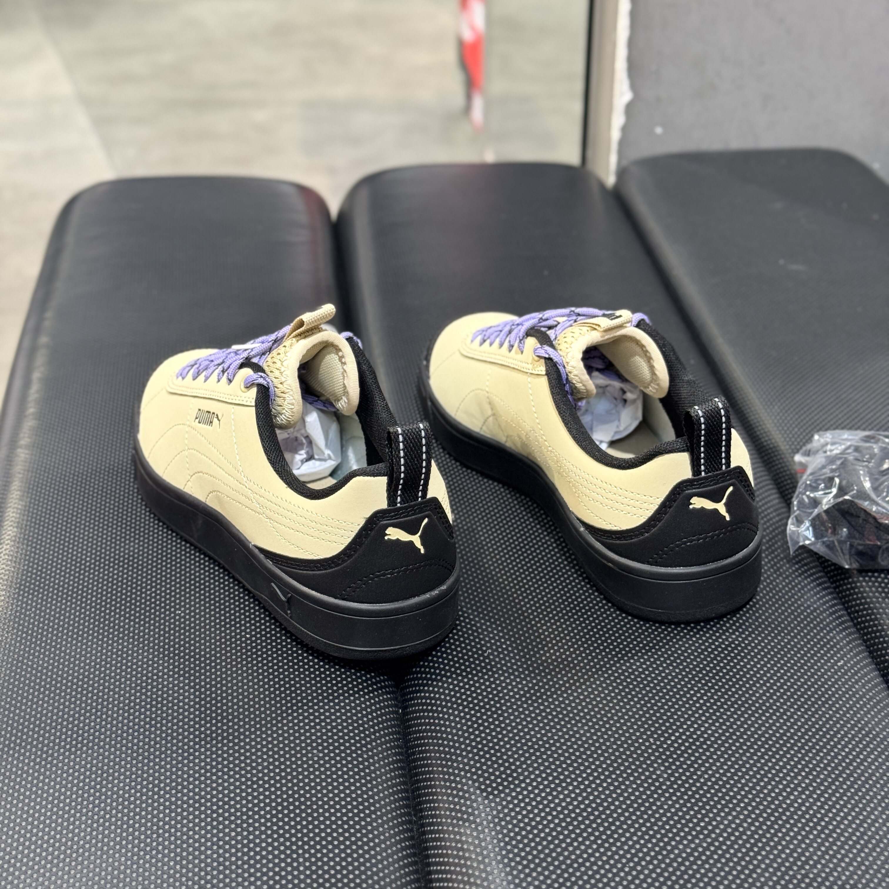 PUMA彪马Terra男女情侣户外风复古贝壳头皮质撞色休闲板鞋408705