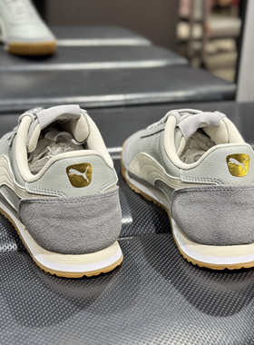 彪马PUMA新款男女情侣复古低帮轻便百搭灰色休闲阿甘板鞋397646