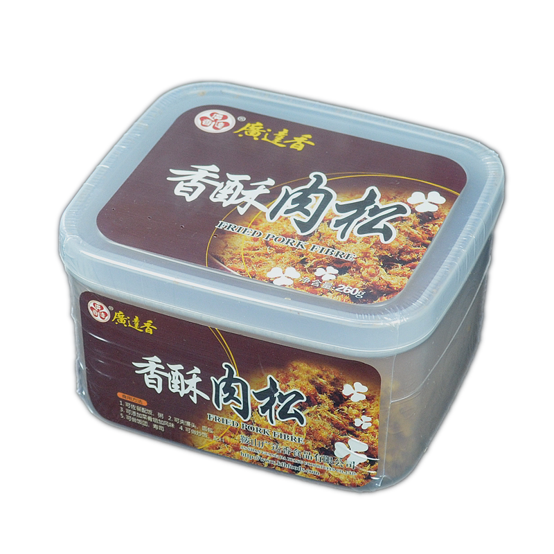 鞍山广达香出品 台湾风味 香酥肉松260g 出一张嘴 特色营养肉松