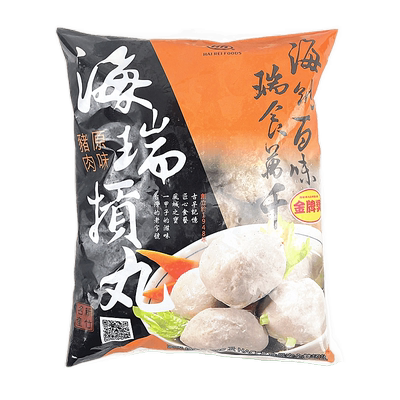 台湾风味贡丸冠运海瑞