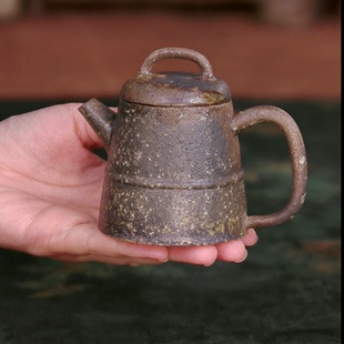 底部打磨 满落灰 林峰老师上新茶壶 高身竹节壶 特206