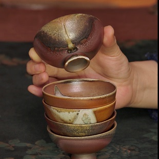 多只选~60ml小碗杯 林峰老师柴烧杯子