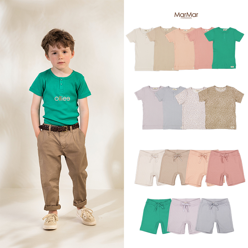 春夏新色T恤短裤短袖MarMar