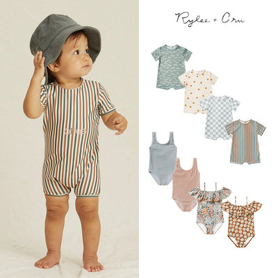 RyleeCru儿童连体泳衣