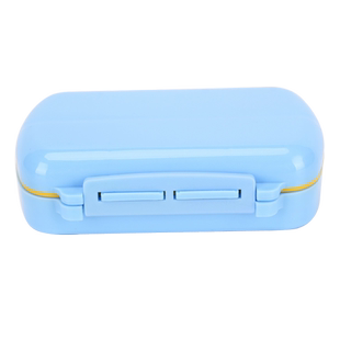 多功能密封防尘型8格药盒塑料收纳盒八格糖果盒便携分装盒收纳盒