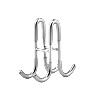 玻璃门后挂钩挂钩不锈钢304背挂双钩S钩金属免沾双面浴室衣钩