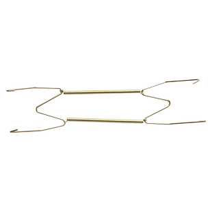 W型盘子隐形弹簧挂盘钩 装饰盘金属挂钩弹簧挂盘架盘子挂钩弹簧钩