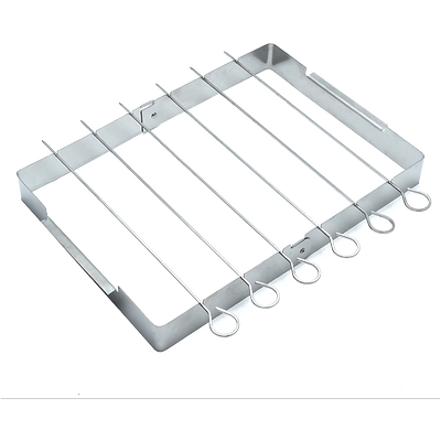 不锈钢可折叠烤串套件