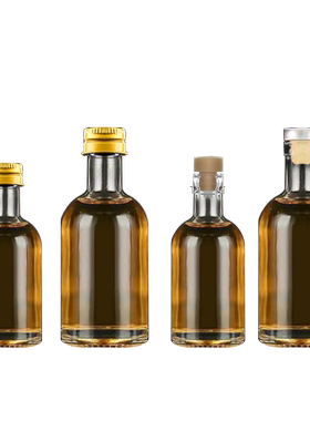 迷你伏特加小酒瓶透明玻璃