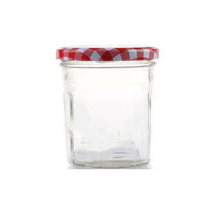 果酱瓶密封玻璃草莓酱罐子空瓶蜂蜜罐头分装瓶带盖糖果罐巧婆婆
