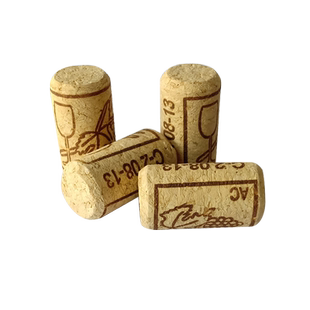 红酒软木塞葡萄酒瓶塞玻璃瓶塞 烫花红酒瓶塞 锥形木塞子