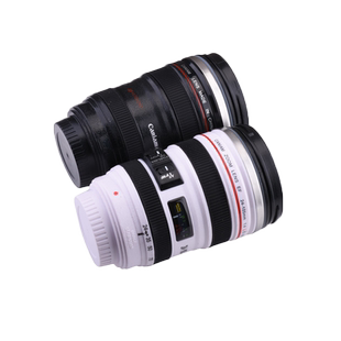 304不锈钢创意镜头水杯咖啡杯果汁杯单反相机镜头杯随手杯学生杯