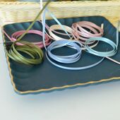 缎带 绸带 3MM 手工娃衣辅料花边辅料高品质DIY超细丝带 1元 3米