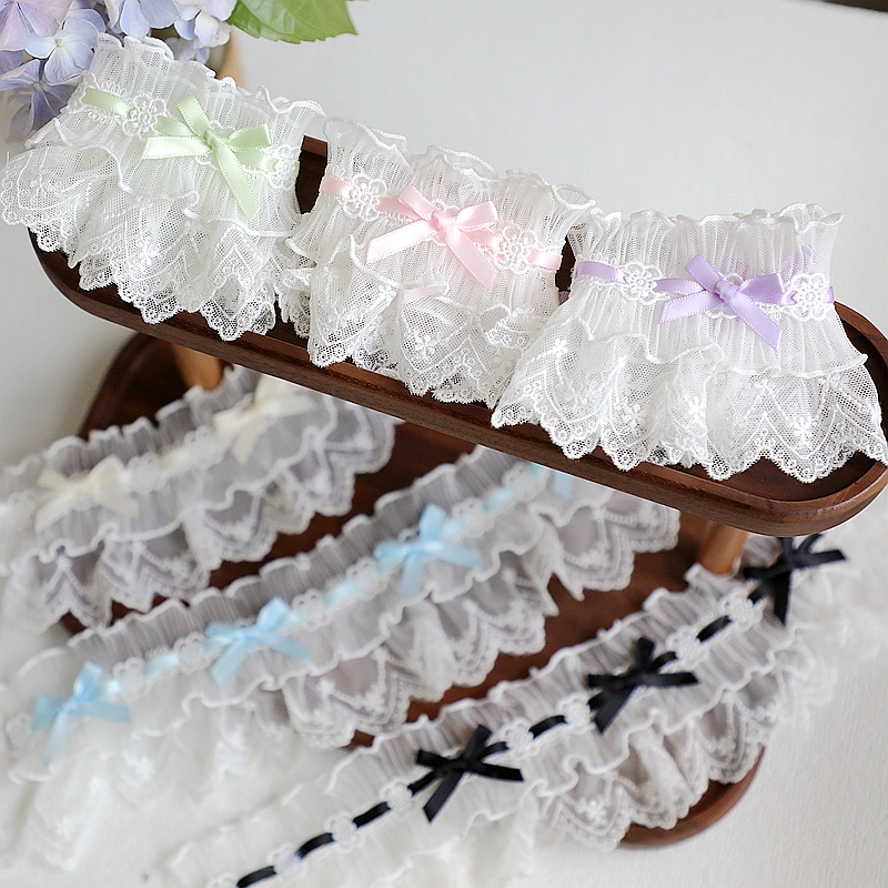 高品洛丽塔裙摆装饰lolita手工diy窗帘花边蕾丝服装娃衣装饰辅料