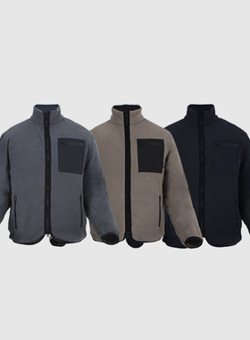 LAST HEIRS 黑科技羊绒秋冬拉链内胆吸湿速干保暖轻量抓绒衣外套