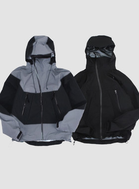 LAST HEIRS 山系巅峰G+硬壳响尾蛇防水防风透气连帽压胶冲锋衣