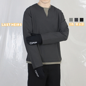 LAST T恤 日本东丽恒温速干空心纱宽松复古长袖 HEIRS 叠穿层次2.0