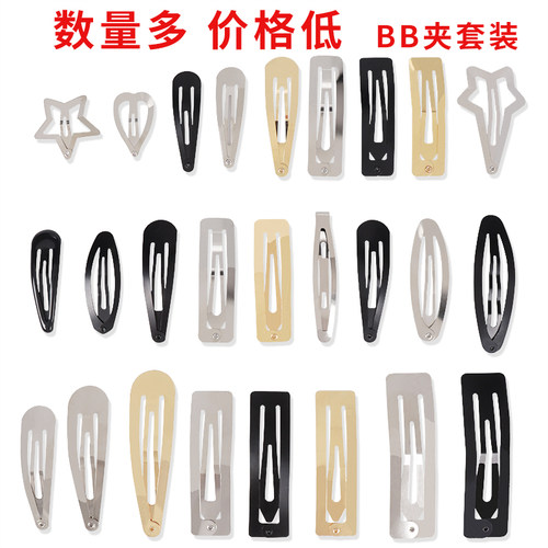 diy一件包邮妈妈蝴蝶结材料发夹