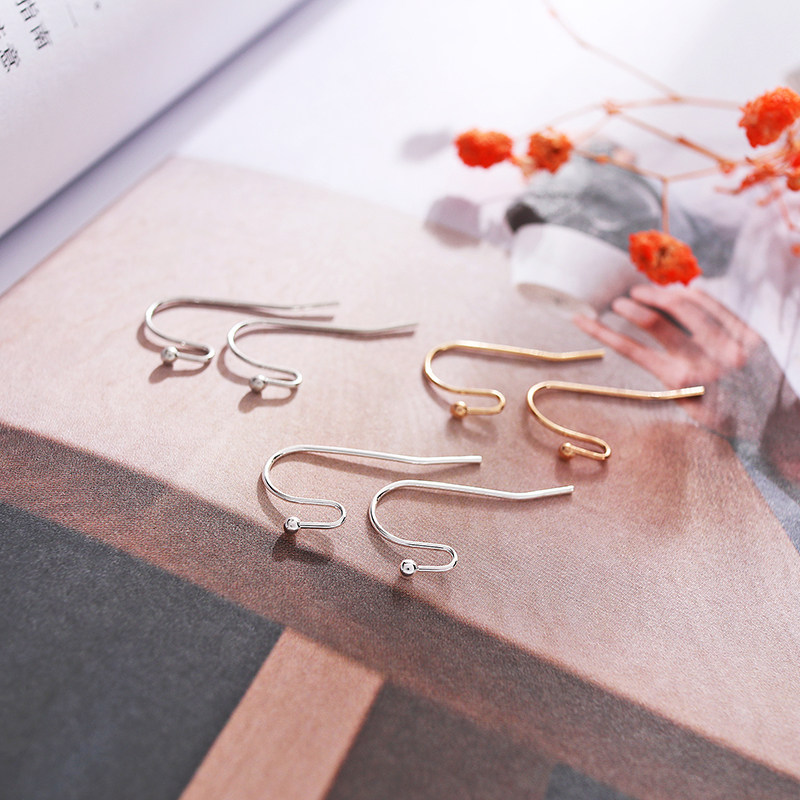 DIY 쥬얼리 액세서리 수제 파란색 귀고리 및 귀걸이 수제 귀고리 귀걸이 귀걸이 소재 간단한 파란색 귀고리